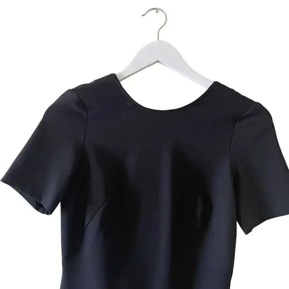 ZARA Women’s Black BODYCON RUBE DRESS Cocktail Party Slim SIZE XS #1173 - Picture 5 of 14